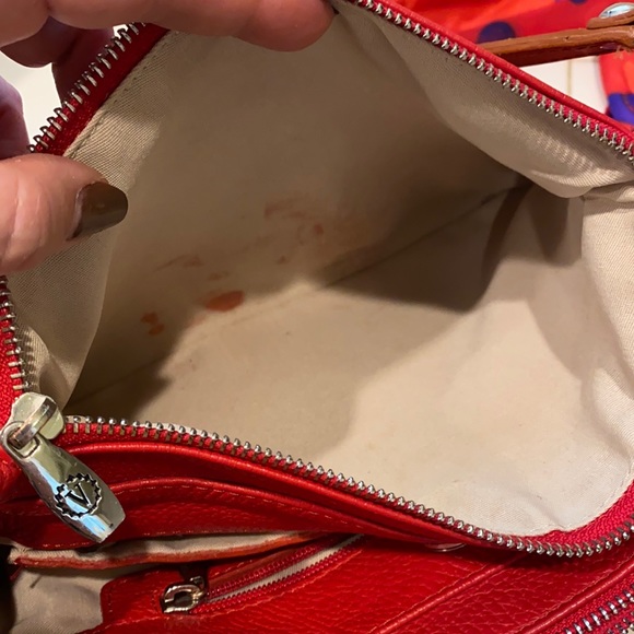 ValentinA purse bag leather, 11x7x3” - Picture 5 of 17